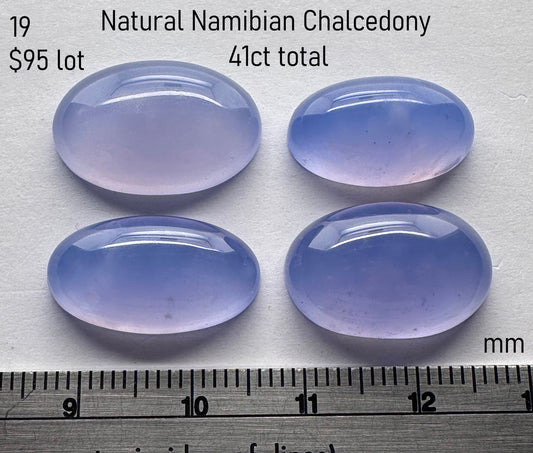 Chalcedony - Natural - Namibia - 41ct total