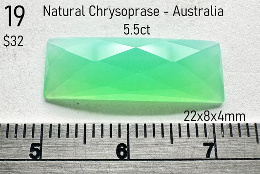 Chrysoprase - Natural - Australia - 5.5ct