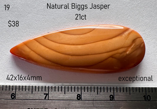 Jasper - Natural - Montana - Biggs - 21ct