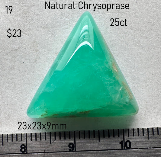 Chrysoprase - Natural - Australia - 25ct