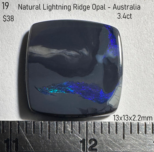 Opal - Natural - Lightning Ridge - Australia - 3.4ct
