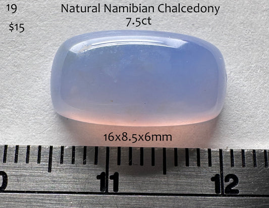 Chalcedony - Natural - Namibia - 7.5ct total