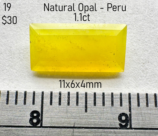 Opal - Natural - Peru - 1.1ct