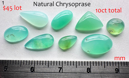 Chrysoprase - Natural - Australia - 10ct total