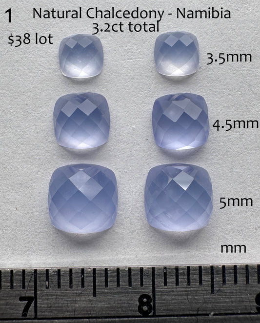Chalcedony - Natural - Namibia - 3.2ct total
