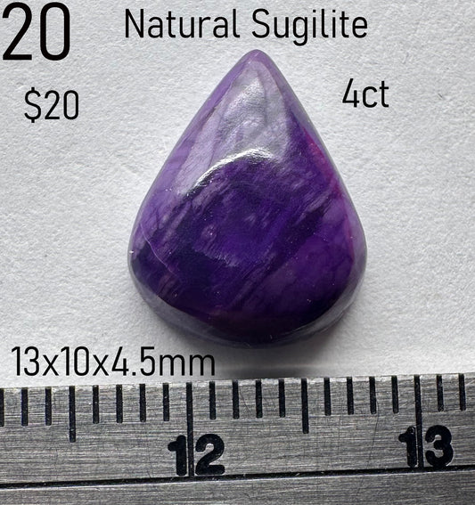 Sugilite - Natural - South Africa - 4ct