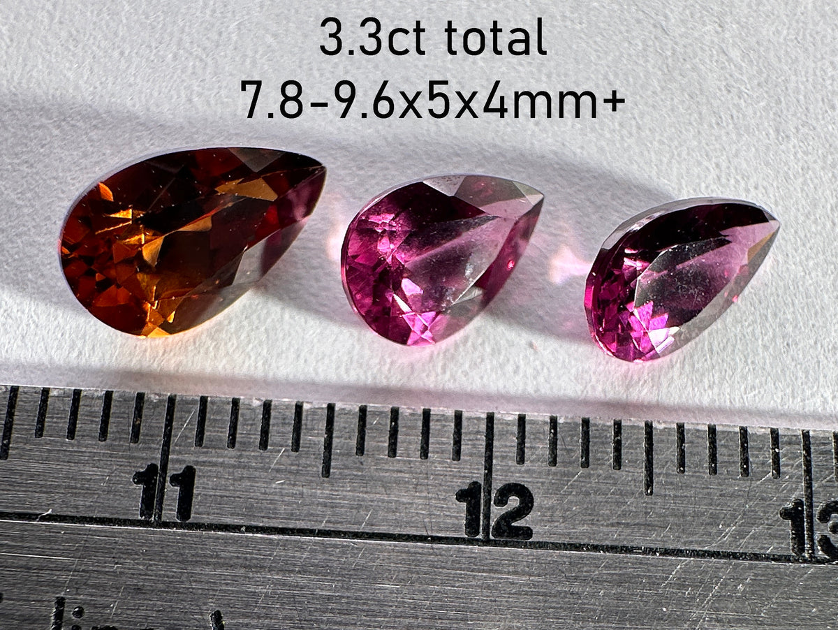 Garnet - Natural - Tanzania - 3.3ct total