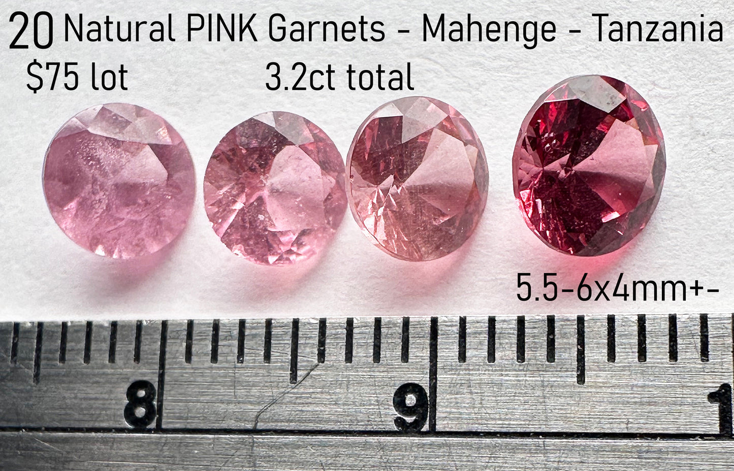 Garnet - Natural - Tanzania - 3.2ct