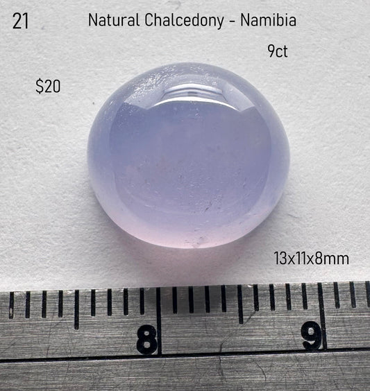 Chalcedony - Natural - Namibia - 9ct