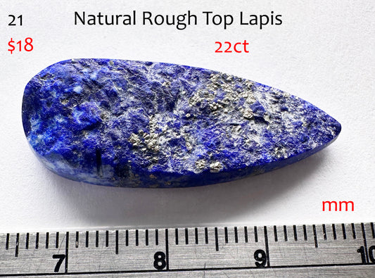 Lapis - Natural - Afghanistan - 22ct total