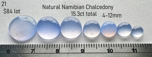Chalcedony - Natural - Namibia - 15.3ct