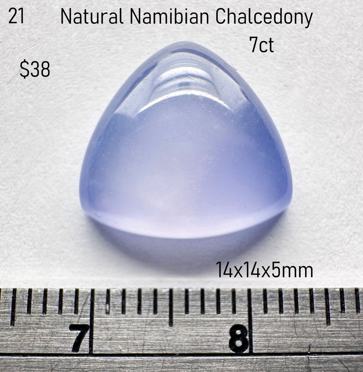 Chalcedony - Natural - Namibia - 7ct total