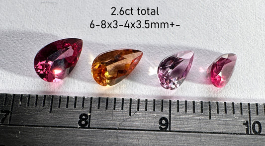 Garnet - Natural - Tanzania - 2.6ct total