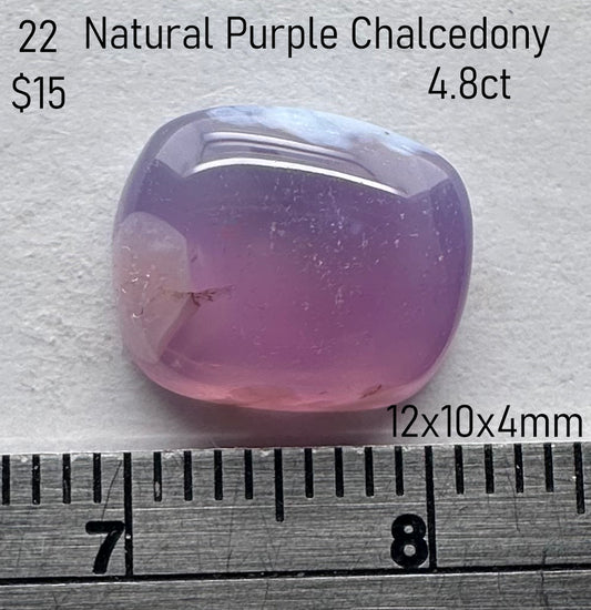 Chalcedony - Natural - Oregon - 4.8ct