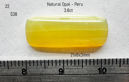 Opal - Natural - Peru - 3.8ct