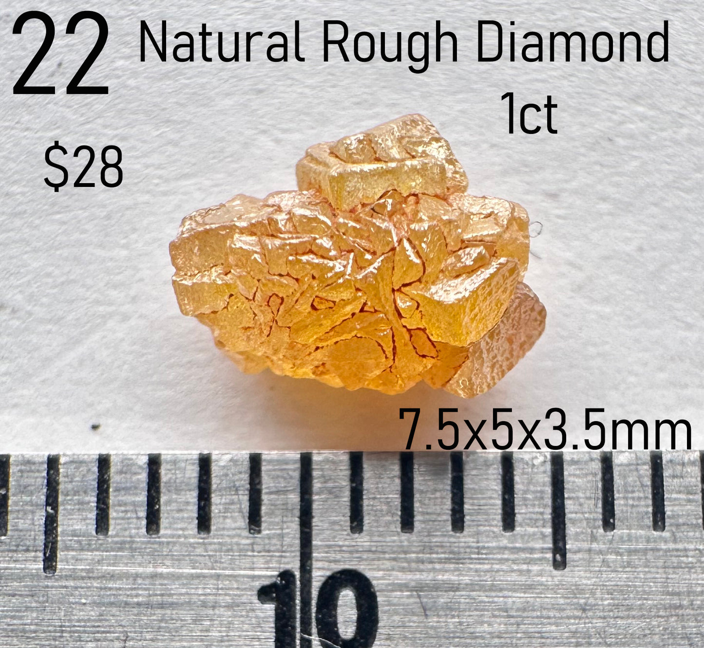 Diamond - Natural - DRC - 1ct