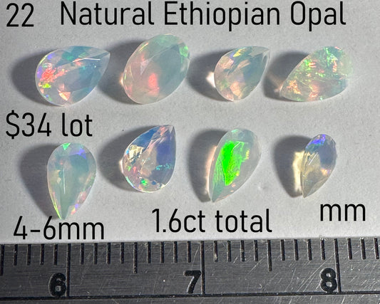 Opal - Natural - Ethiopia - 1.6ct total