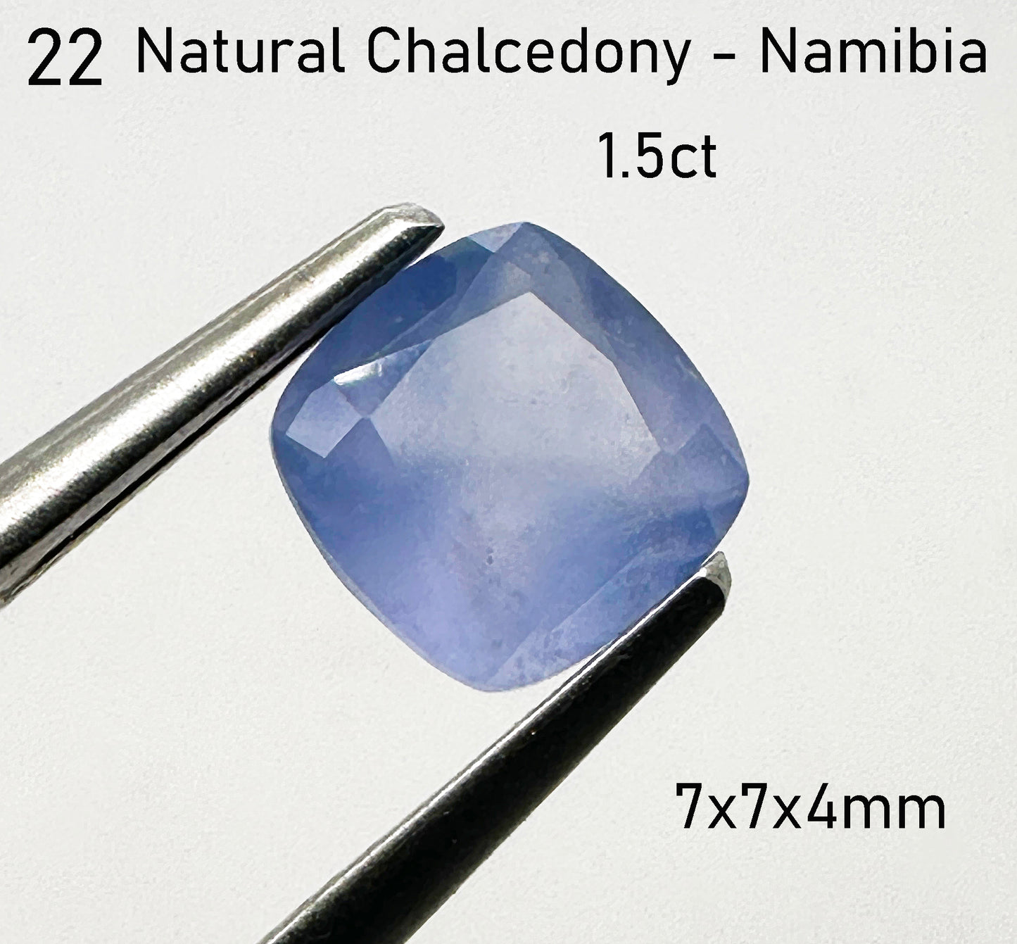Chalcedony - Natural - Namibia - 1.5ct Total