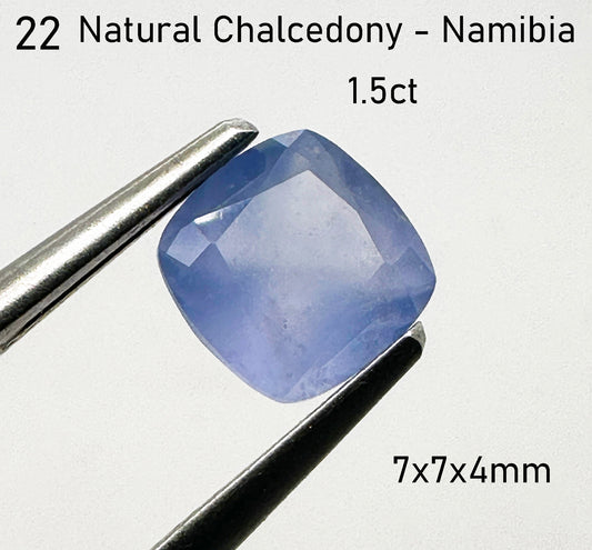 Chalcedony - Natural - Namibia - 1.5ct Total