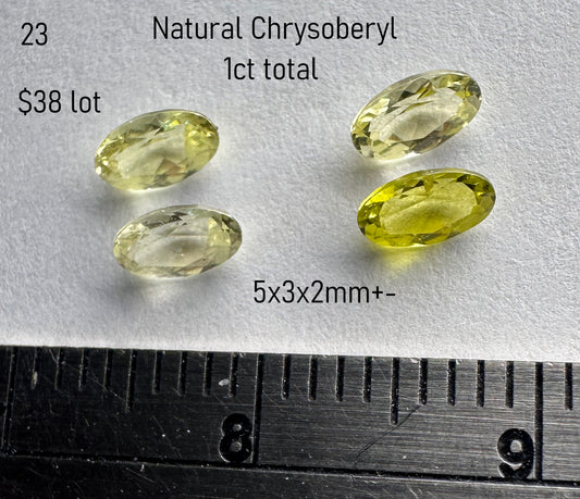 Chrysoberyl - Natural - Tanzania - 1.ct  total