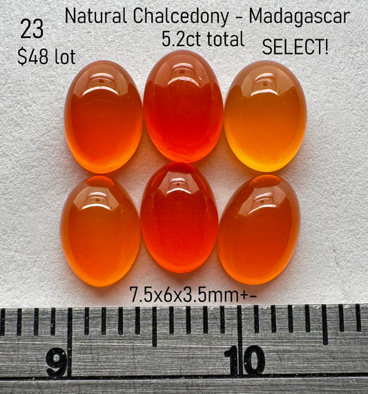 Chalcedony - Natural - Madagascar - 5.2ct total