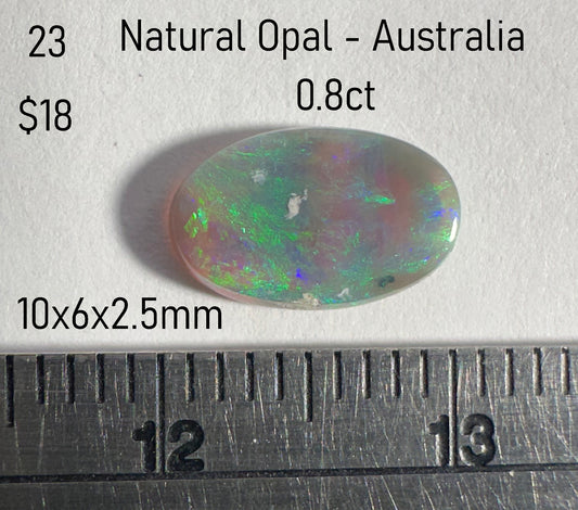 Opal - Natural - Lightning Ridge - Australia - 0.8ct