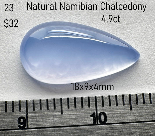 Chalcedony - Natural - Namibia - 4.9ct