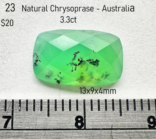 Chrysoprase - Natural - Australia - 3.3ct