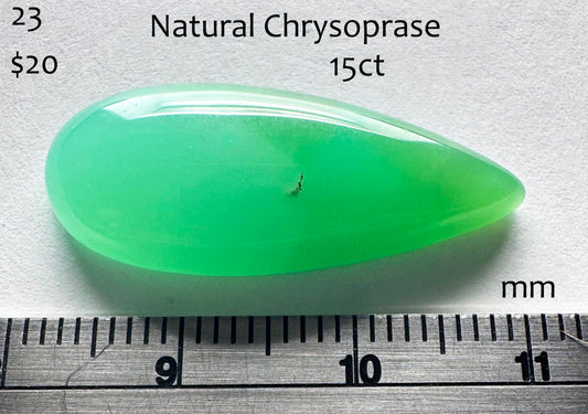 Chrysoprase - Natural - Australia - 15ct