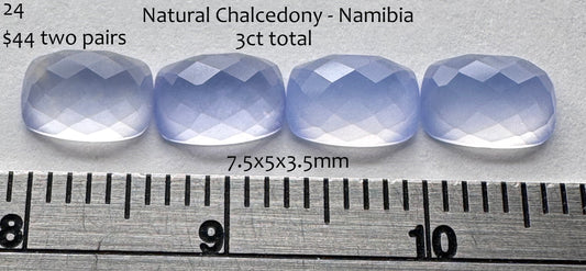 Chalcedony - Natural - Namibia - 3ct total