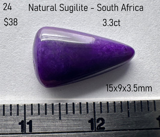 Sugilite - Natural - South Africa - 3.3ct