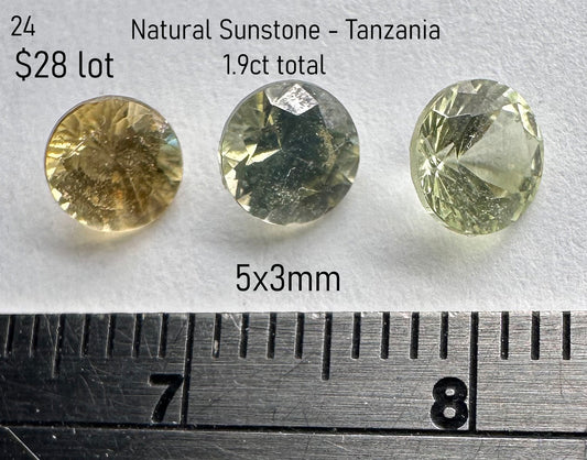 Chrysoberyl - Natural - Tanzania - 1.9ct total