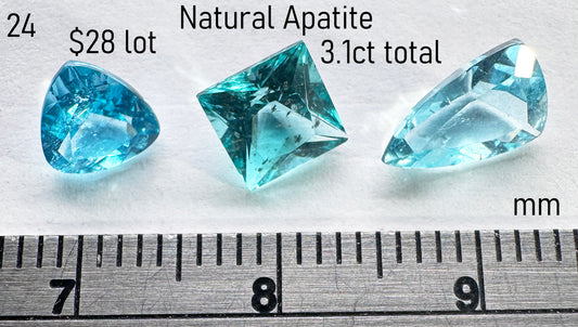 Apatite - Natural - Madagascar - 3.1ct total