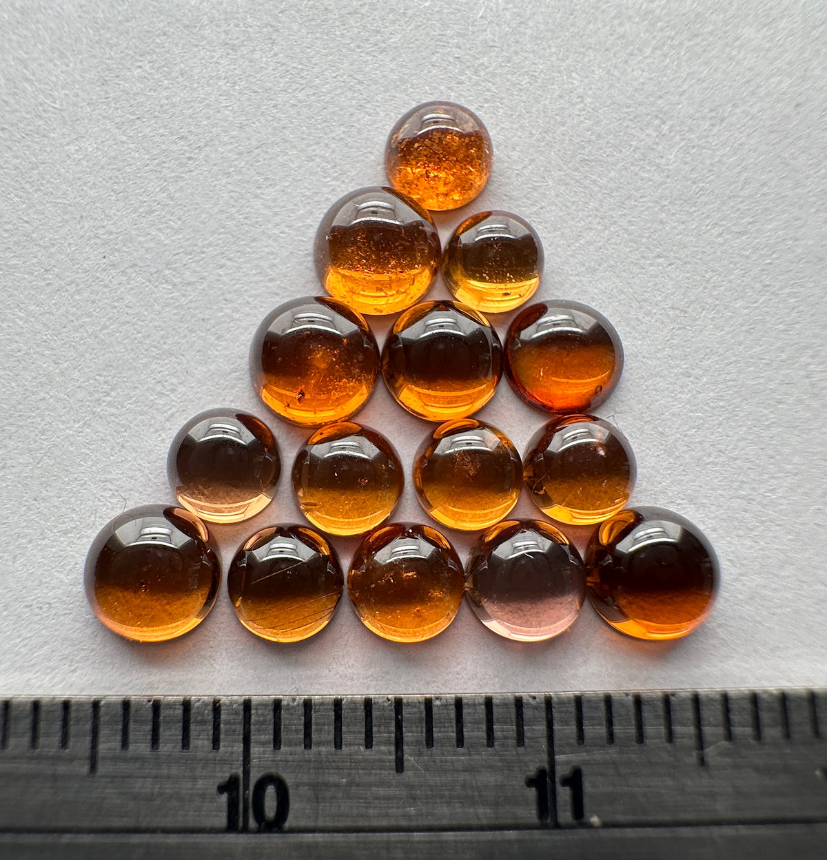 Garnet - Natural - Tanzania - Hessonite - 6.4ct total