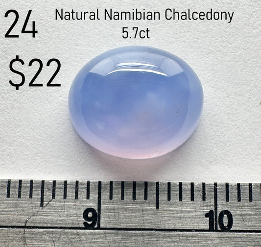 Chalcedony - Natural - Namibia - 5.7ct