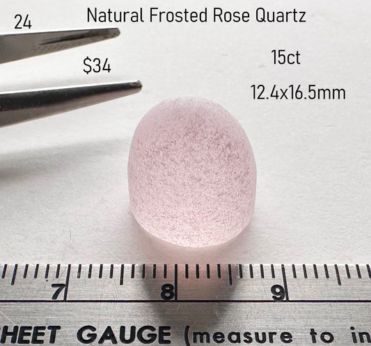 Rose Quartz - Natural - Bolivia - 15ct