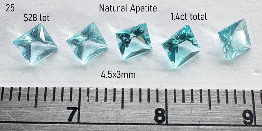 Apatite - Natural - Madagascar - 1.4ct total