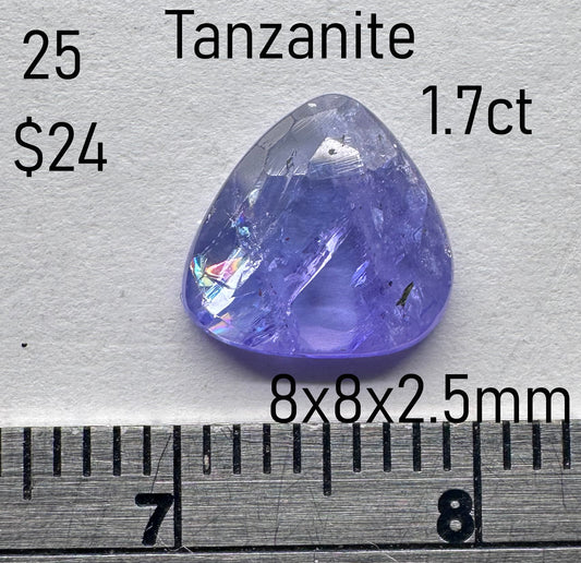 Tanzanite - Heated - Tanzania - 1.7ct