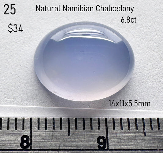 Chalcedony - Natural - Namibia - 6.8ct