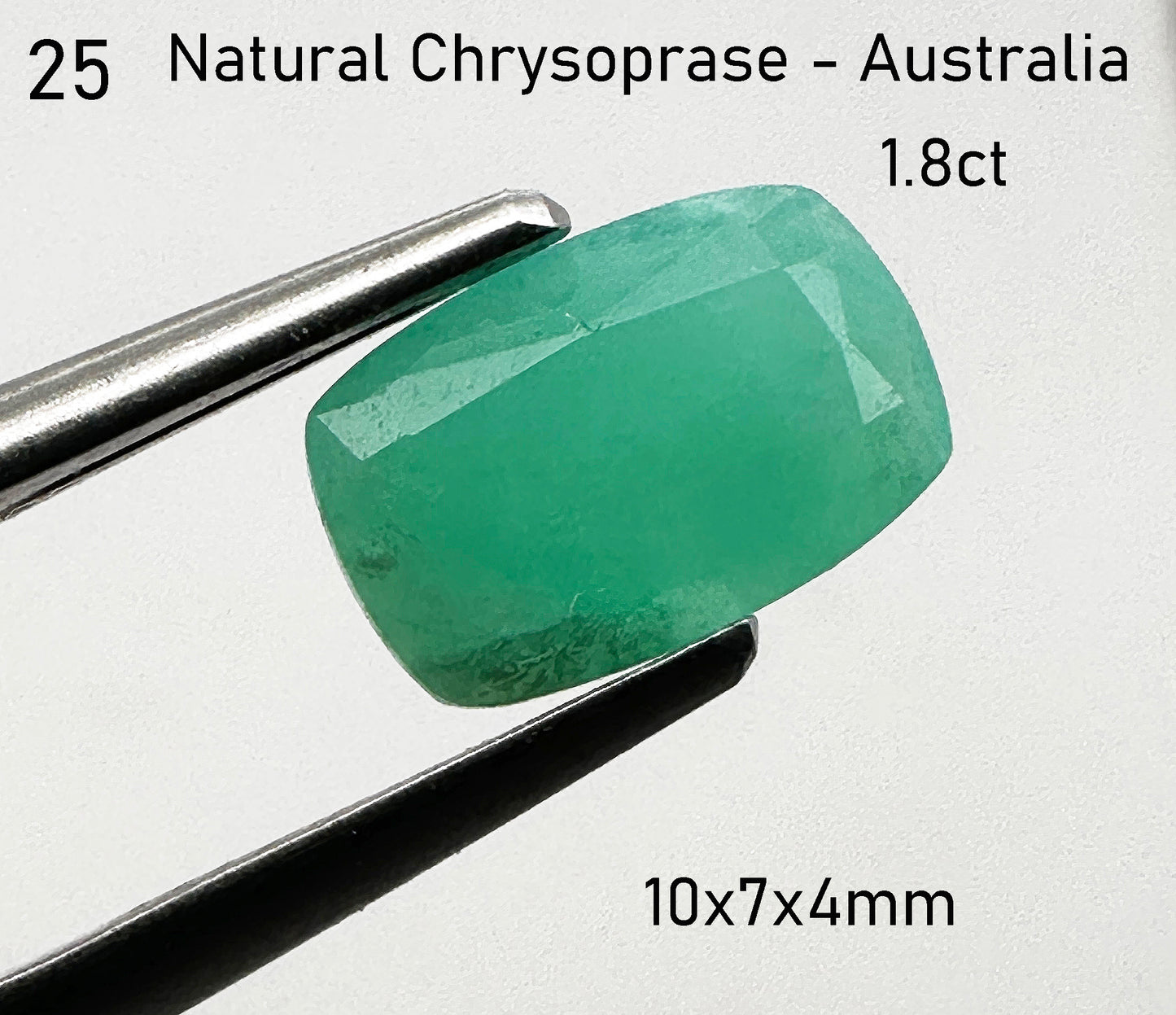Chrysoprase - Natural - Australia - 1.8ct total