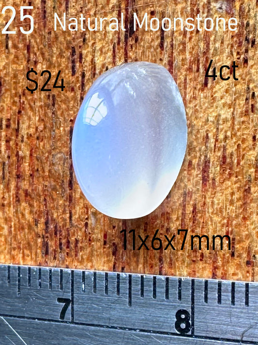 Moonstone - Natural - Tanzania - 4ct