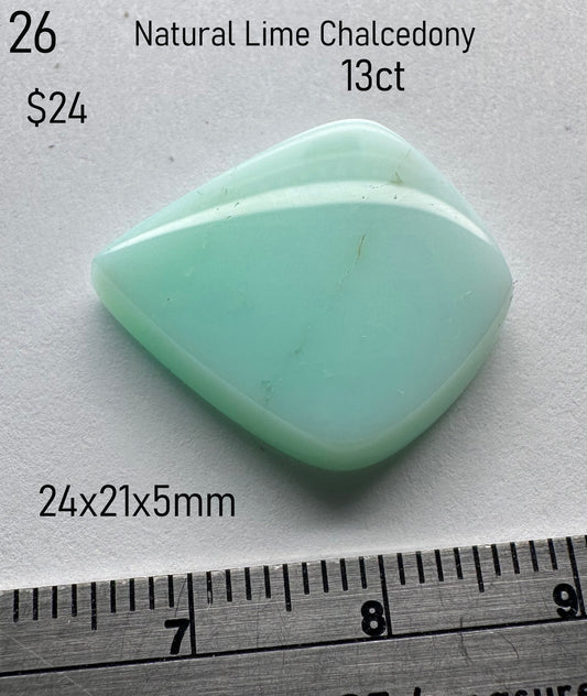 Chalcedony - Natural - Mint - Arizona - 13ct