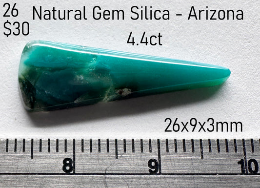 Gem Silica - Natural - Arizona - 4.4ct