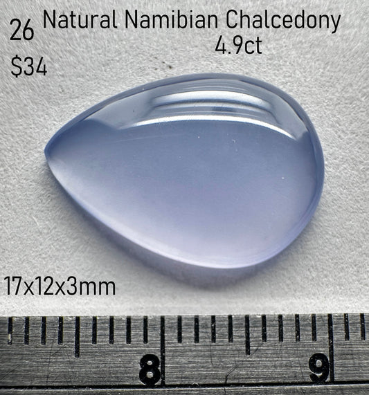 Chalcedony - Natural - Namibia - 4.9ct