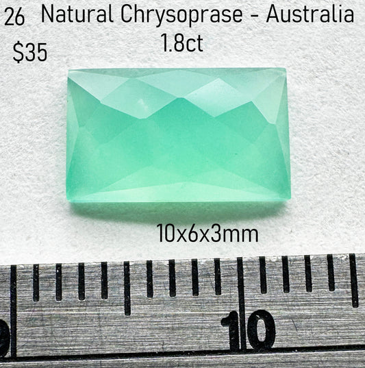 Chrysoprase - Natural - Australia - 1.8ct