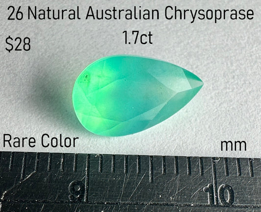 Chrysoprase - Natural - Australia - 1.7ct