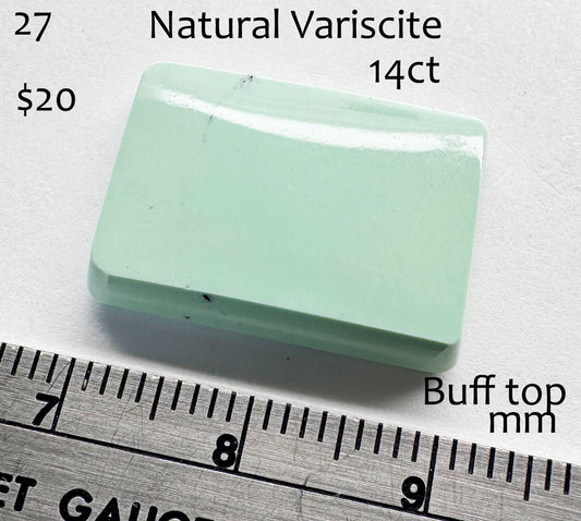 Variscite - Natural - Turkey - 14ct