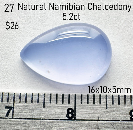 Chalcedony - Natural - Namibia - 5.2ct