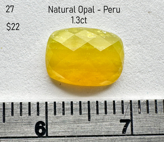 Opal - Natural - Peru - 1.3ct