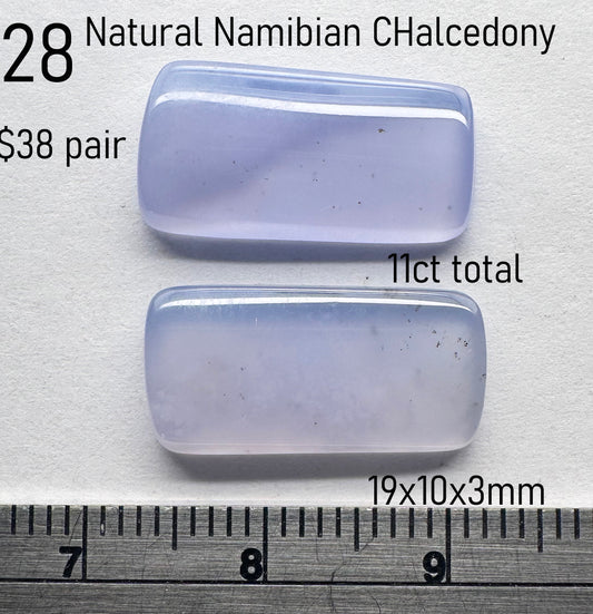 Chalcedony - Natural - Namibia - 11ct total